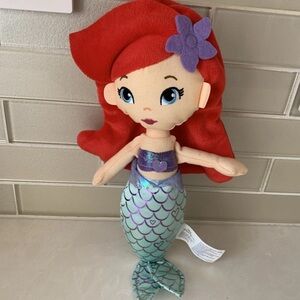 So Sweet Princess Ariel, 13.5-Inch Plush with Red Hair The Little Mermaid